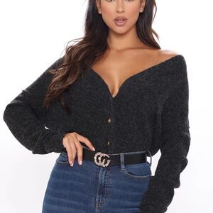 Women's Charcoal Sweater